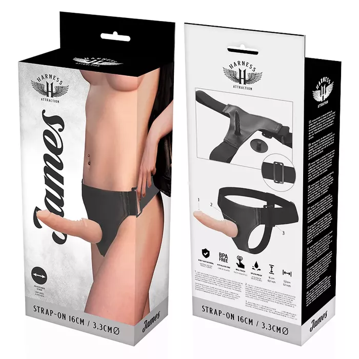 Strap-on josta Harness Attraction James — 16 cm Photo 8