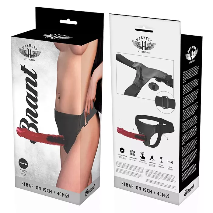 Strap-on Harness Attraction RNES BRANT 19 cm Photo 8