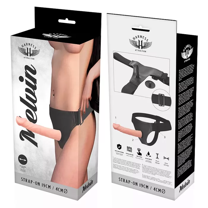Strap-on Harness Attraction RNES Melvin 19×4 cm Photo 8