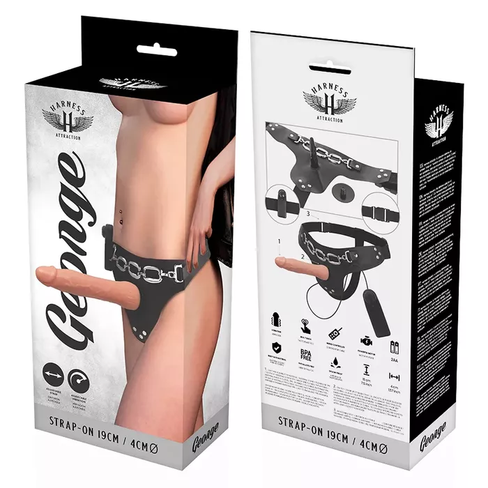 Strap-on vibrator Harness Attraction George Photo 8
