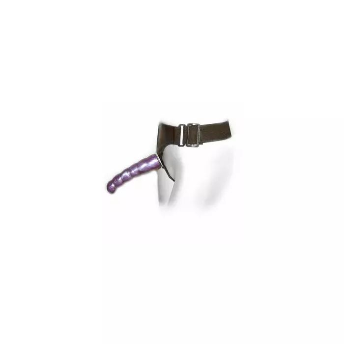 Strap-on BAILE Lilac G‑punkts 17 cm Photo 2