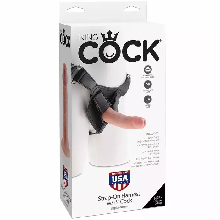 Strap-on King Cock 15.20 cm Photo 2