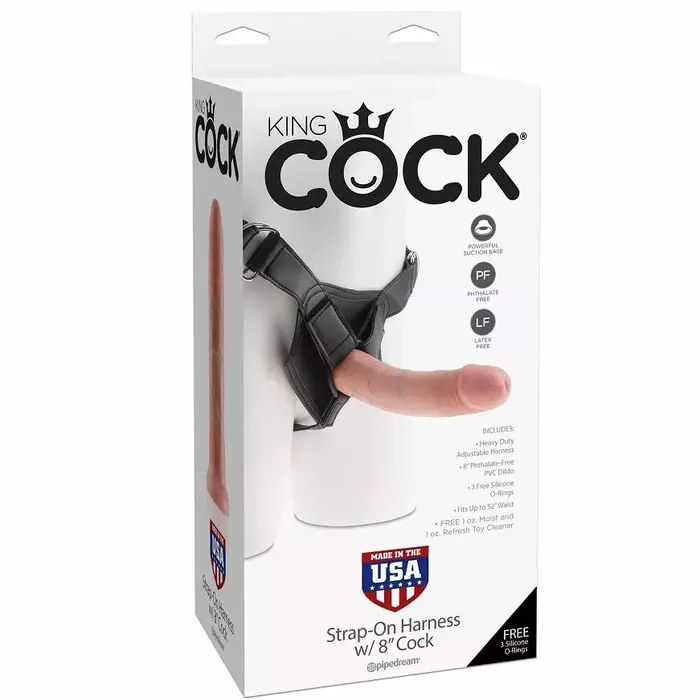 Strap-on harness king cock PD5623-21 20.3 cm Photo 4