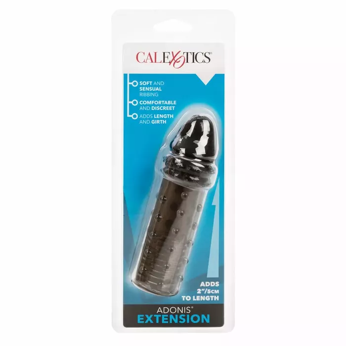 Penis sleeve CalExotics Adonis Extension Black Photo 3