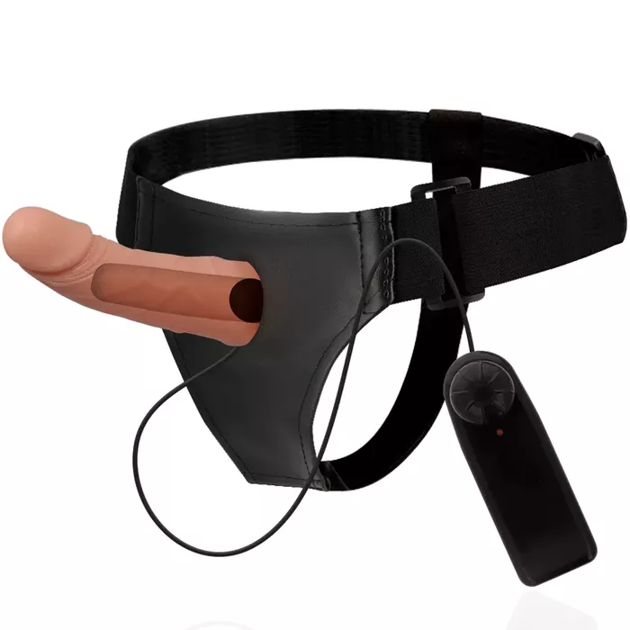 Strap-on Harness Attraction RNES with 15 cm TPR vibrator Photo 3