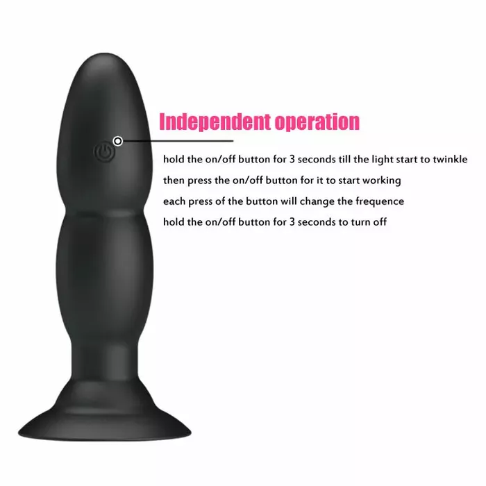Анальная пробка‑вибратор pretty bottom D-211731 Photo 7