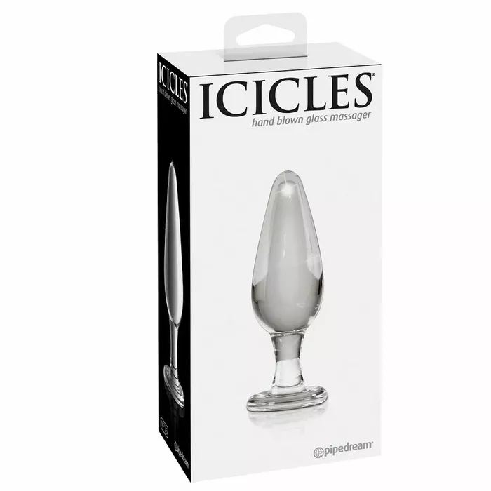 Анальная пробка icicles N. 26 Glass Massager Photo 3