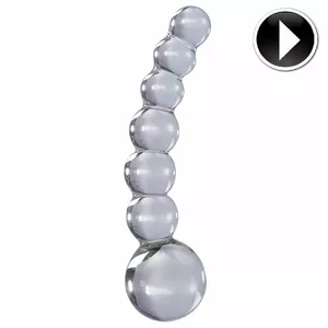 ICICLES NUMBER 66 HAND BLOWN GLASS MASSAGER