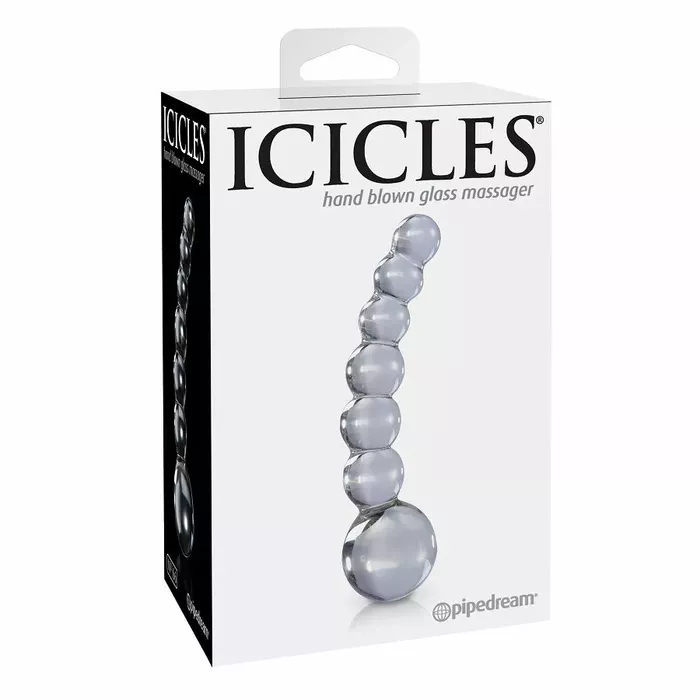 Anālā tapa icicles N. 66 Transparent Massager Photo 2