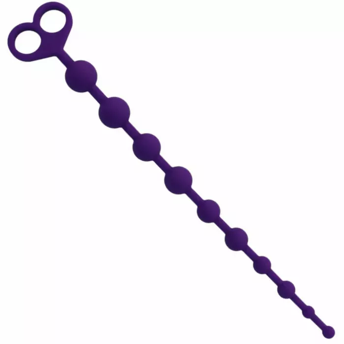 Anal beads INTENSE Jaiden — silicone graduated beads Photo 4