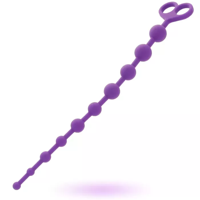 Anal beads INTENSE Jaiden — silicone graduated beads Photo 6