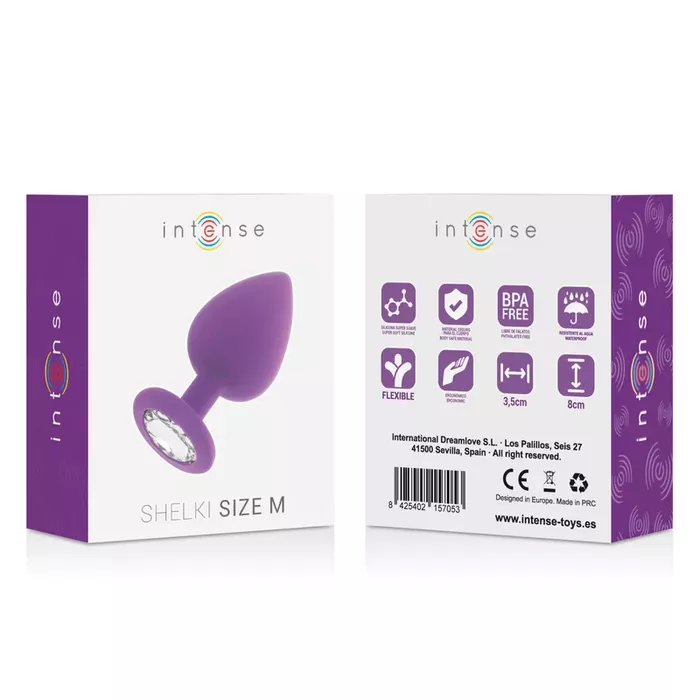 Anal plug INTENSE SHELKI M — 100% silicone Photo 6
