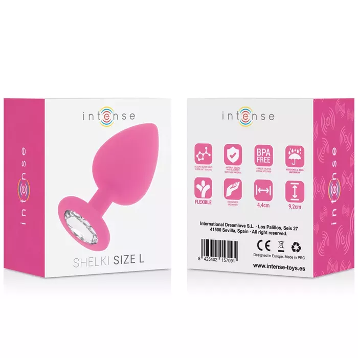 Anālā korķis INTENSE SHELKI L — 100% silikons Photo 6