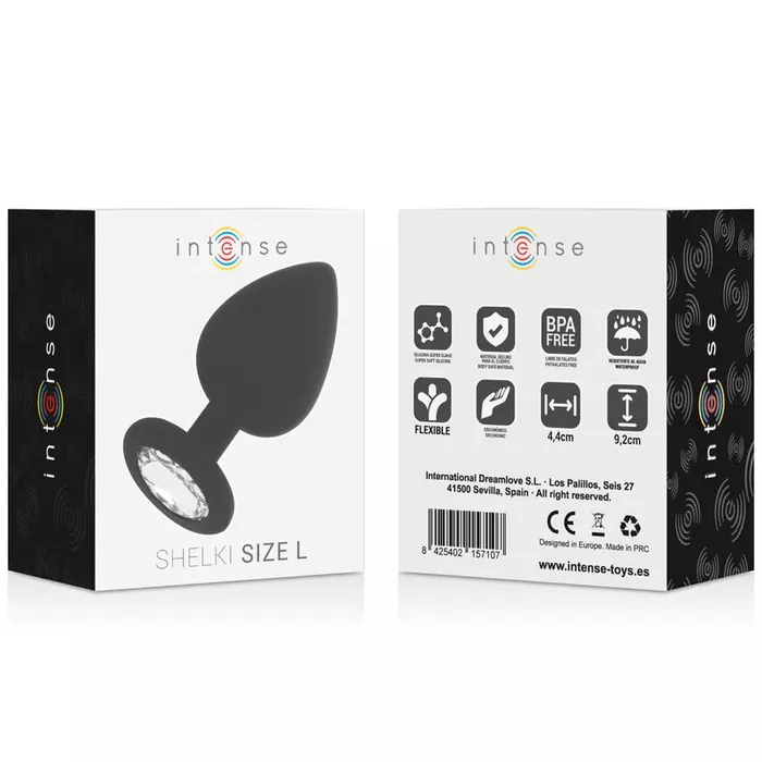 Anal plug INTENSE SHELKI L — silicone 9.2 cm Photo 6