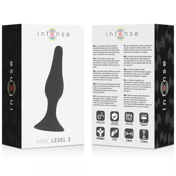 INTENSE ANAL LEVEL 3 Anal Plug | Silicone Photo 4