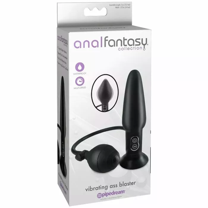 Anal Fantasy series — piepūšams anālais plug‑vibrators Photo 3