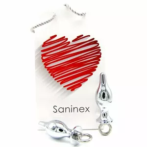 SANINEX PLUG METAL EXTREME WITH RING