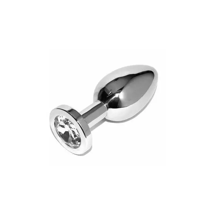 Metal Hard Diamond прозрачная малая анальная пробка Photo 2