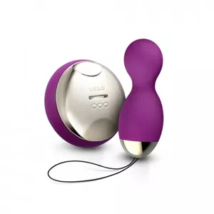 Kegelu bumbiņas LELO HULA Balls Purple — silikons/ABS, 80×38 mm, 3.7 V 200 mAh, 67 g