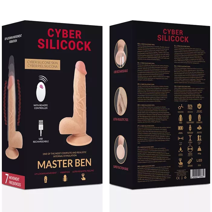 Вибратор cyber silicock CYBER SILICOCK с пультом Photo 7