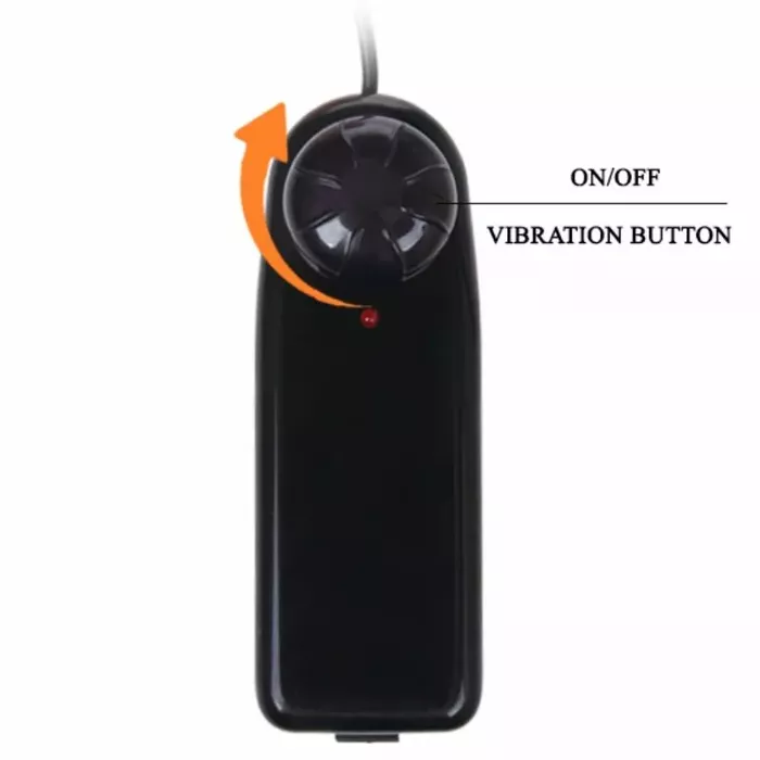 Dildo BAILE D-218775 — 23.5 cm realistic vibrator Photo 4