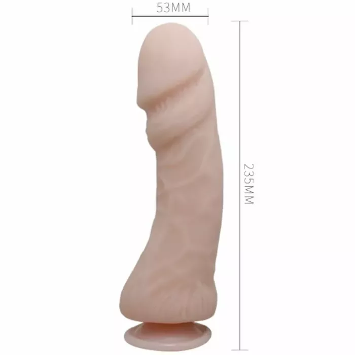 Dildo BAILE D-218775 — 23.5 cm realistic vibrator Photo 8