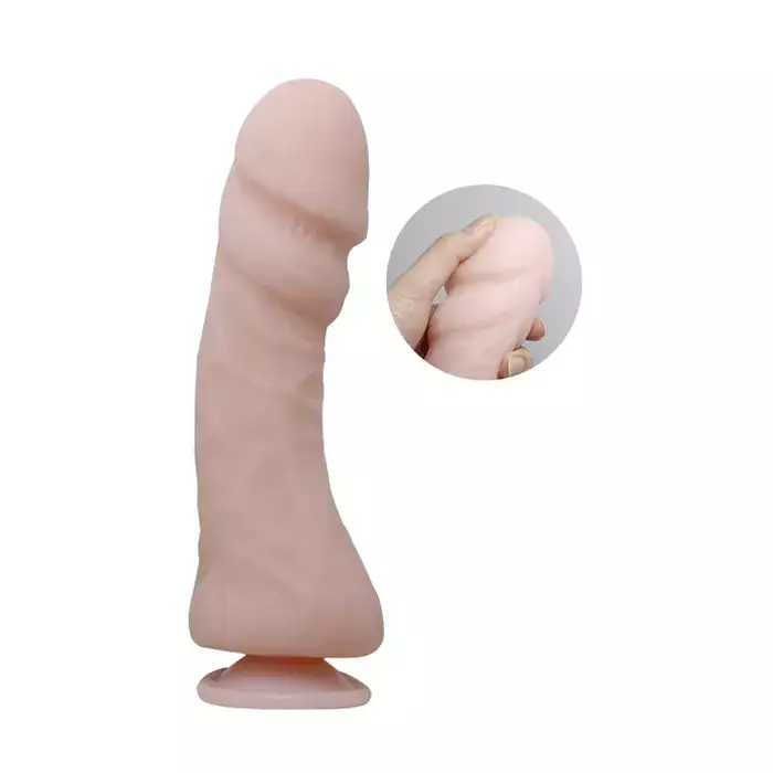 Dildo BAILE D-218775 — 23.5 cm realistic vibrator Photo 2