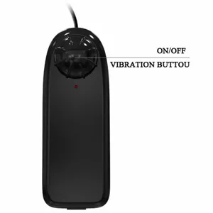 Vibrators-dildis BAILE D-219163 — reālistisks silikons, ABS/TPR, ūdensizturīgs, violets