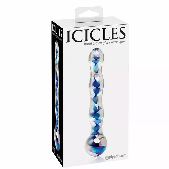 Stikla masāžieris icicles N. 8 Photo 3