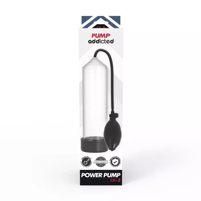 Dzimumlocekļa sūknis Pump Addicted RX3 Transparent Photo 4