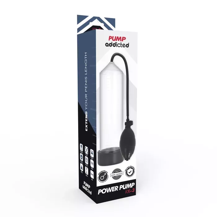 Dzimumlocekļa sūknis Pump Addicted RX3 Transparent Photo 6