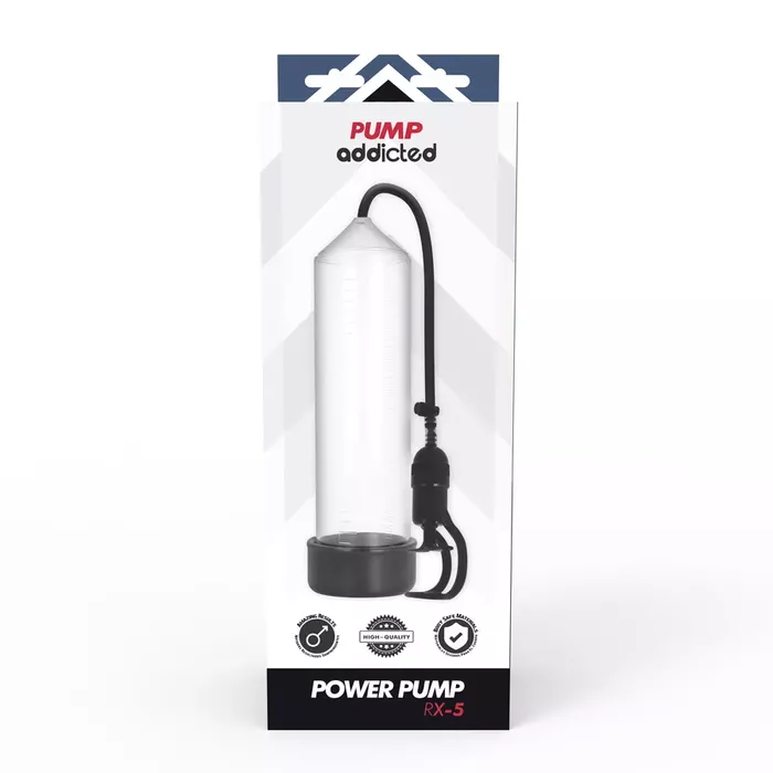 Penis pump Pump Addicted RX5 Transparent Photo 4