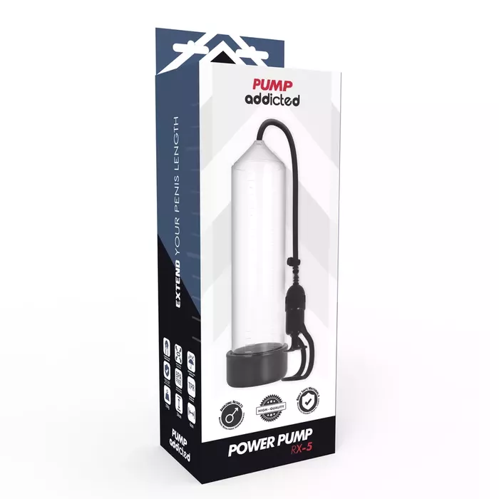 Penis pump Pump Addicted RX5 Transparent Photo 5