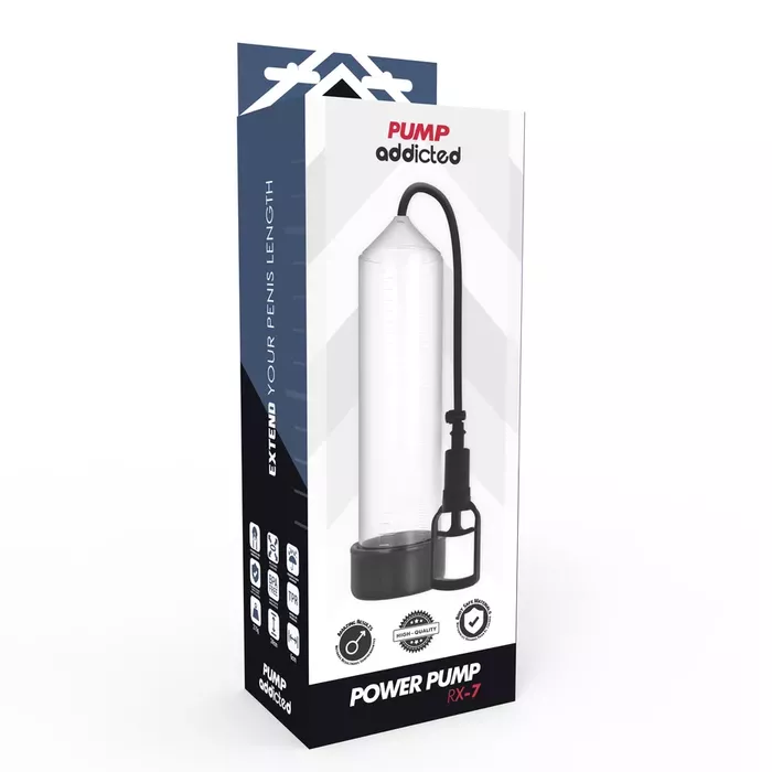 Penis pump Pump Addicted RX7 Transparent Photo 3