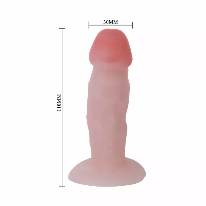 Фаллоимитатор BAILE The Little Penis But Plug 11 см Photo 4