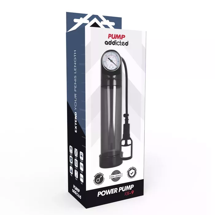 Penis pump pump addicted RX9 Black Photo 7