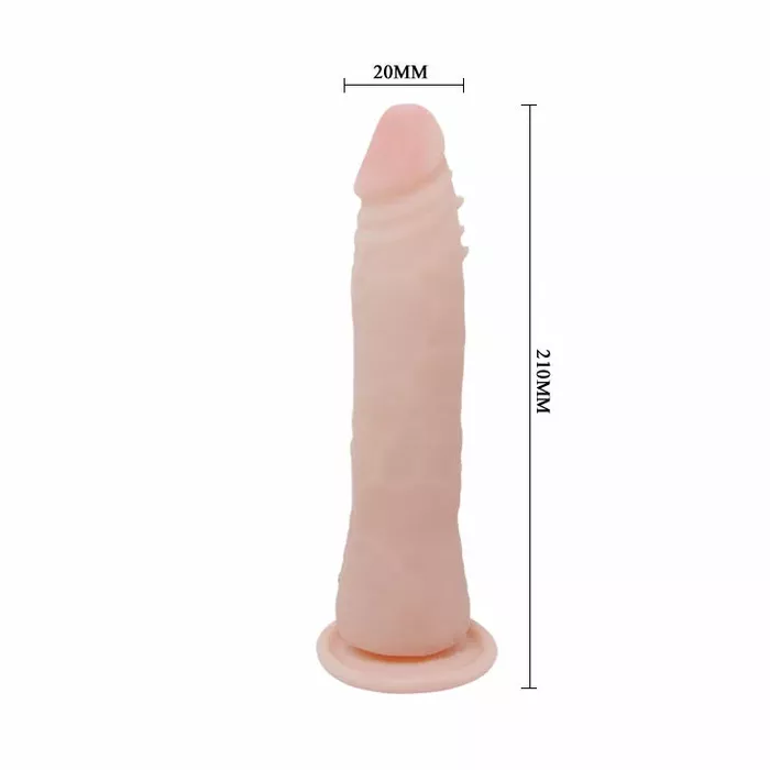 Dildo BAILE FIT Realistic TPR Vertebrate 20,1 cm Photo 6