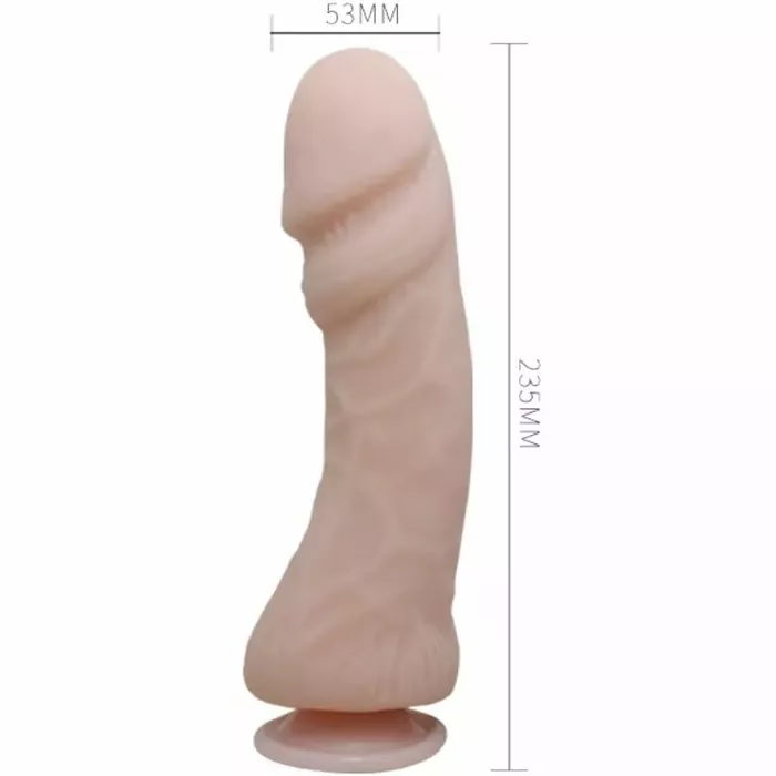 Dildo BAILE D-218774 — 23,5 cm reālistisks Photo 6