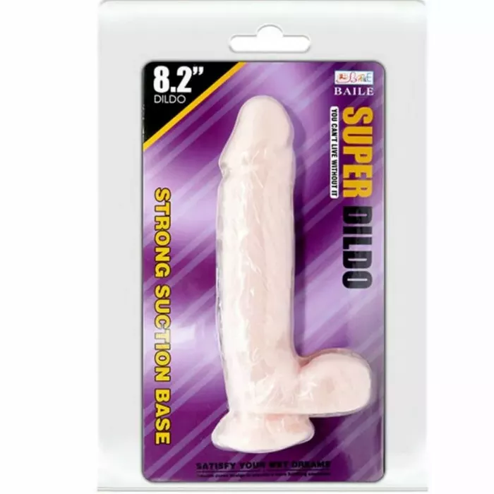 Фаллоимитатор BAILE Super Realistic Natural 21,5 см Photo 5