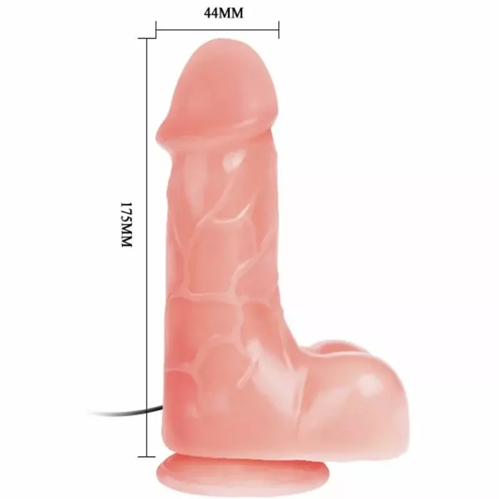 Dildo BAILE Natural Barbara — PVC, 22 cm Photo 6