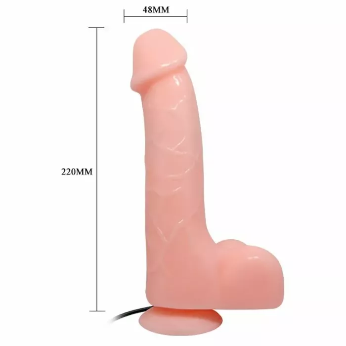 Dildo BAILE Natural Barbara — PVC, 22 cm Photo 9