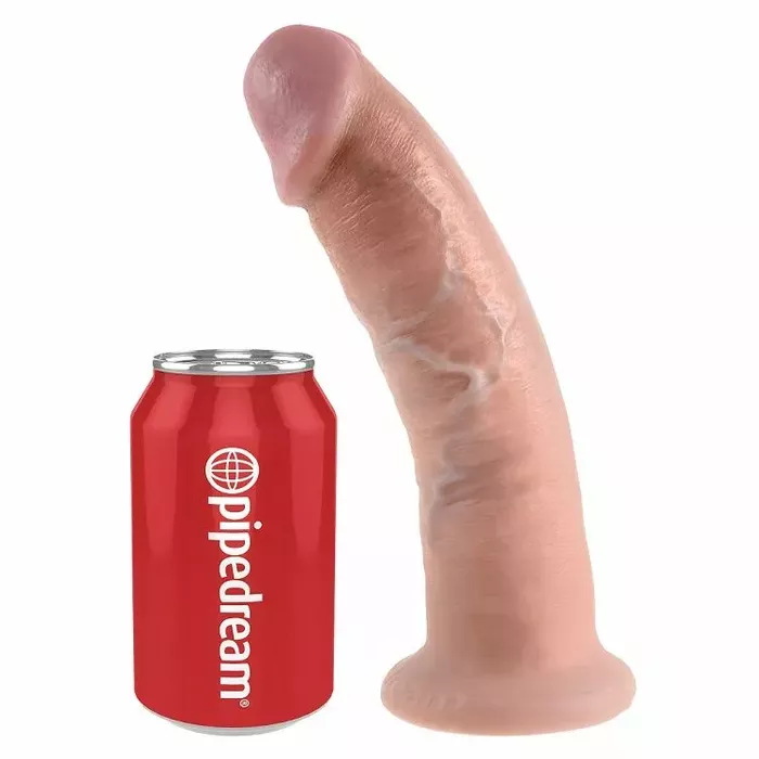 Dildo king cock model 9 — rubber 22.9 cm Photo 3