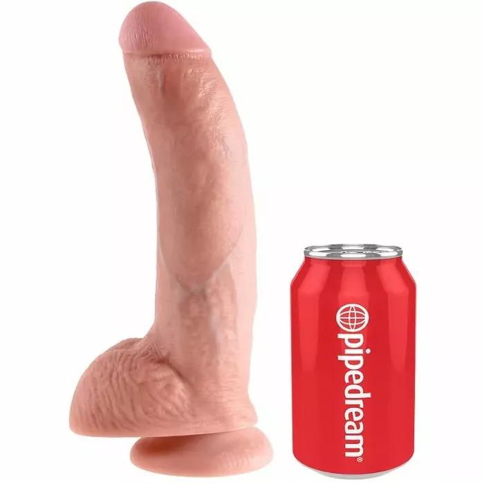 Фаллоимитатор KING COCK 9 Flesh — 22,9 см Photo 3