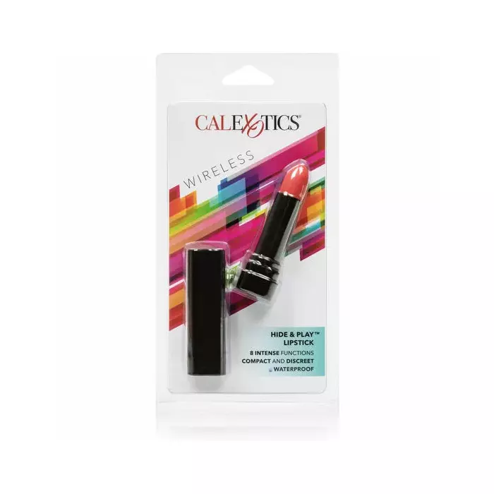 Вибратор CalExotics Hide & Play Red Lipstick Stimulator Photo 2