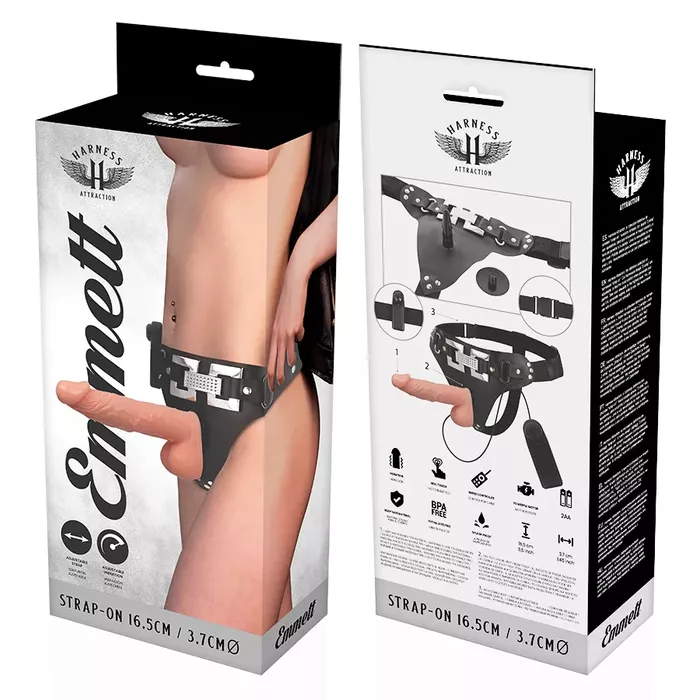 Strap-on vibrators Harness Attraction Emmett Photo 8