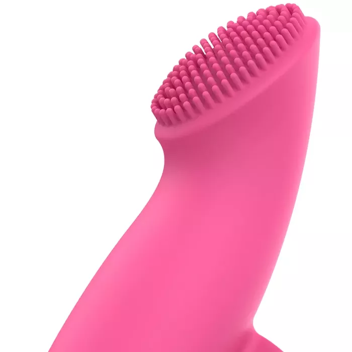 OHMAMA Pink Thimble Xmas Edition vibrator — 8.9 cm Photo 4