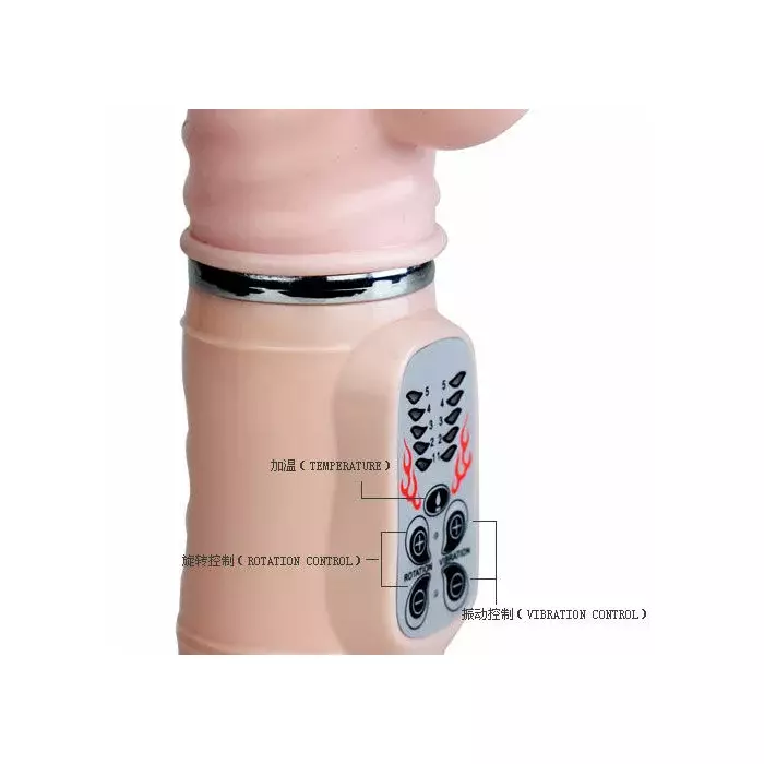 Vibrator BAILE HEAT FIRE BUNNY RAMPANTE — 27 cm Photo 4