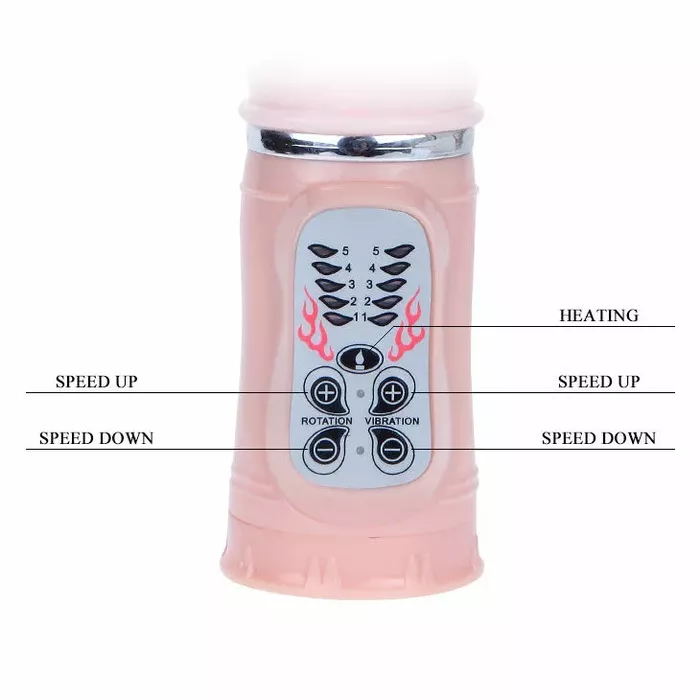 Vibrator BAILE HEAT FIRE BUNNY RAMPANTE — 27 cm Photo 11