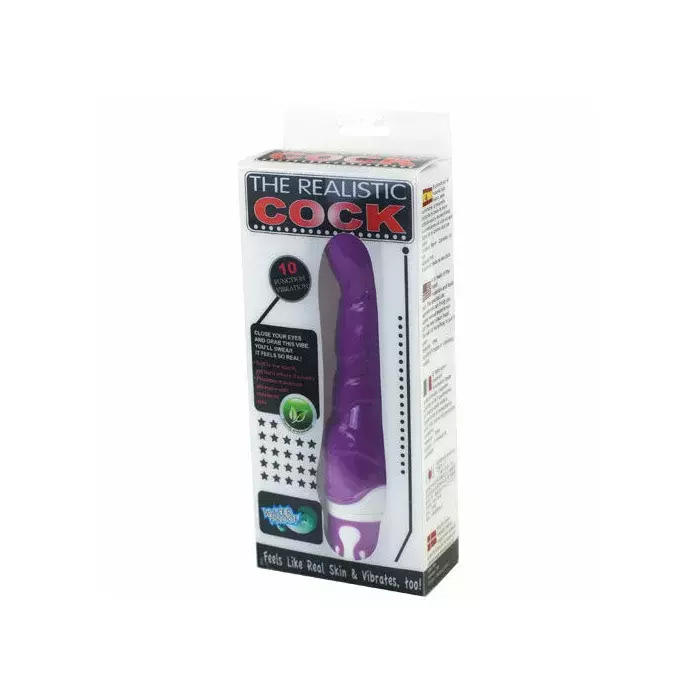 BAILE Realistic Cock vibrators — 22 cm, 10 ritmi Photo 4