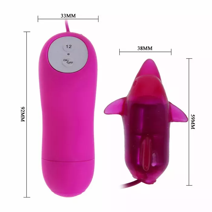 Vibrator BAILE Cute Secret Dolfin 12V Photo 5